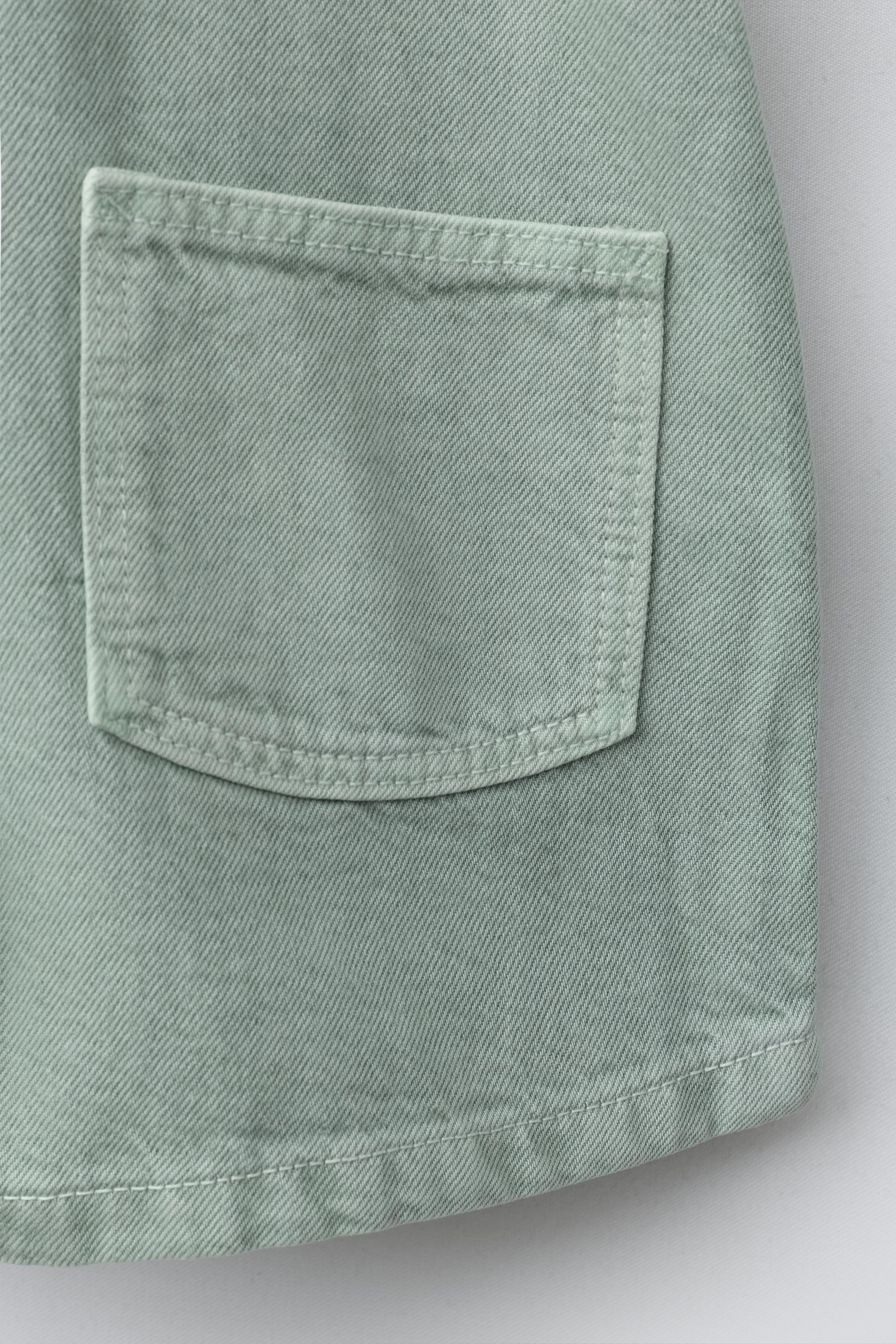 TWILL POCKET SHORTS OVERALLS | Zara US