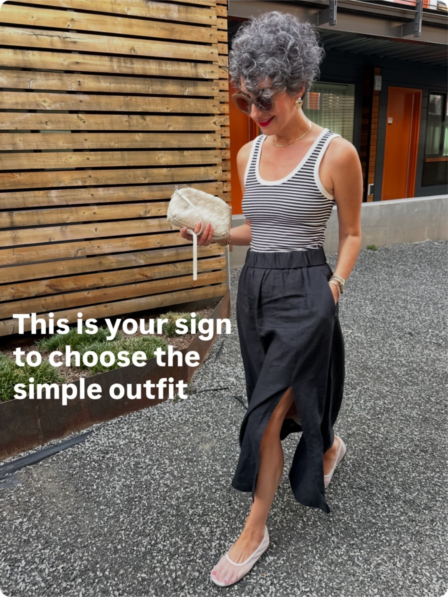 A simple classic outfit (with just a touch of fun of course) always comes through for me! 
.
Wearing a size small in skirt, 9.5 in shoes. Tank is older but I linked similar!
.

#LTKootd #LTKgrwm