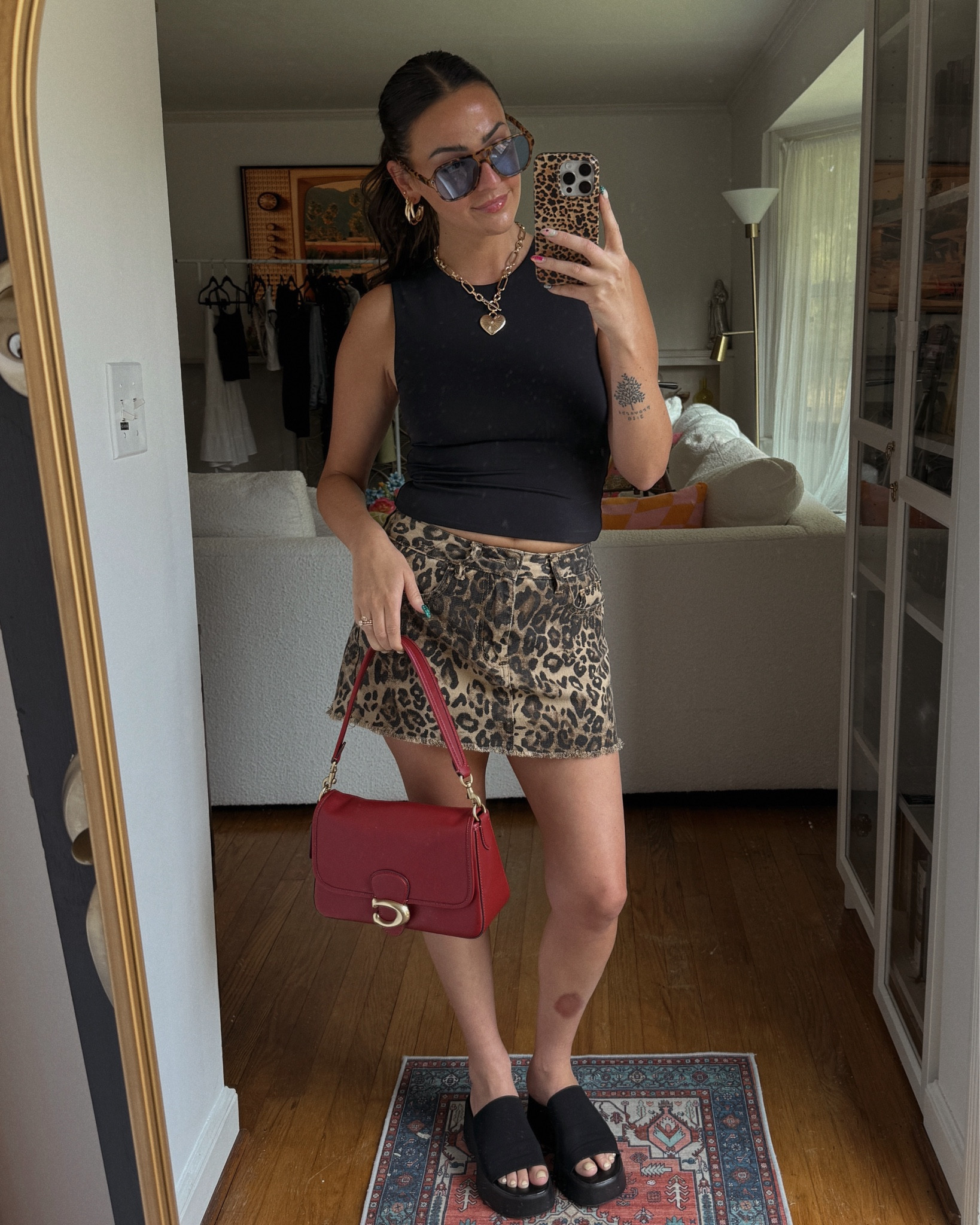 RECREATING SUMMER PINTEREST OUTFITS VIDEO: look 8🐆
(S top L skirt)

#LTKItBag #LTKSeasonal #LTKFindsUnder50