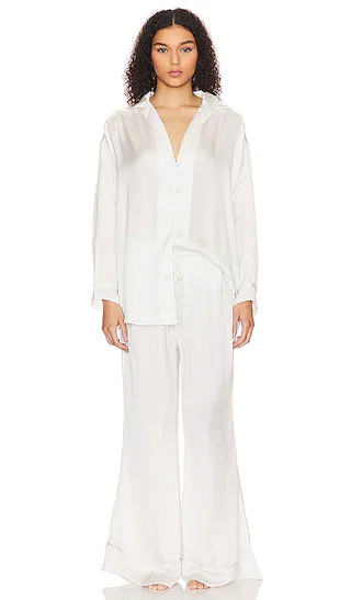 x Intimately FP Dreamy Days Solid Pj In Ivory | Revolve Clothing (Global)