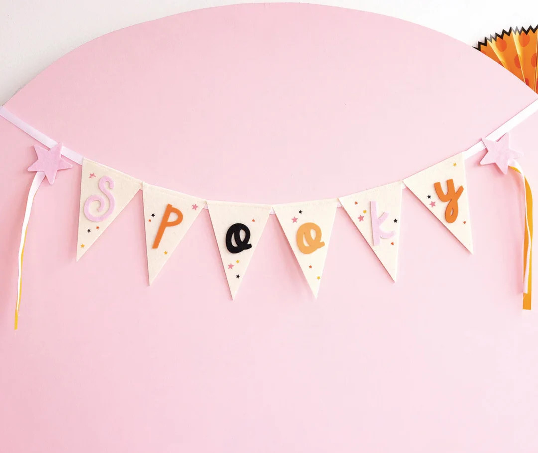 Ghoul Gang Spooky Felt Banner | Etsy (US)