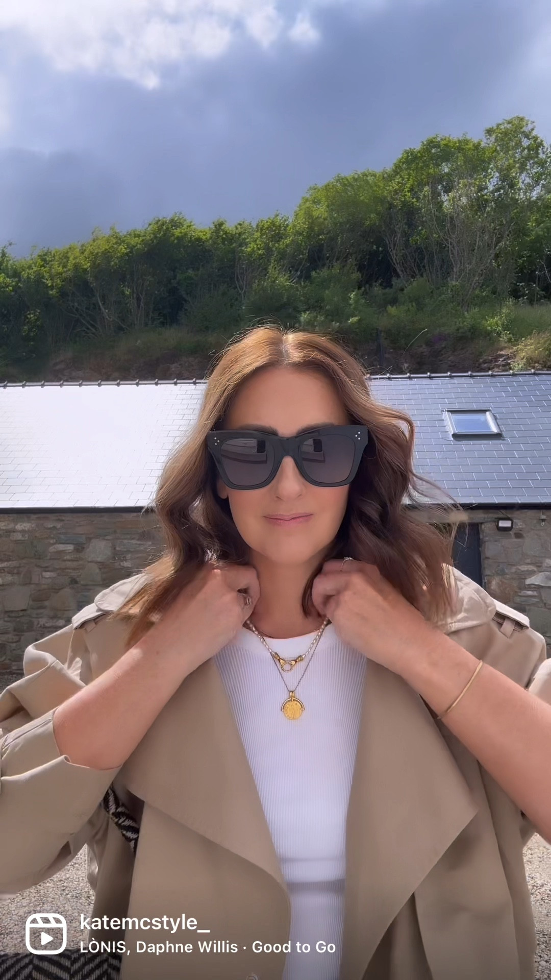 A rainy day in Summer •Basics and. Trench Coat 

#LTKstyletip #LTKeurope #LTKitbag