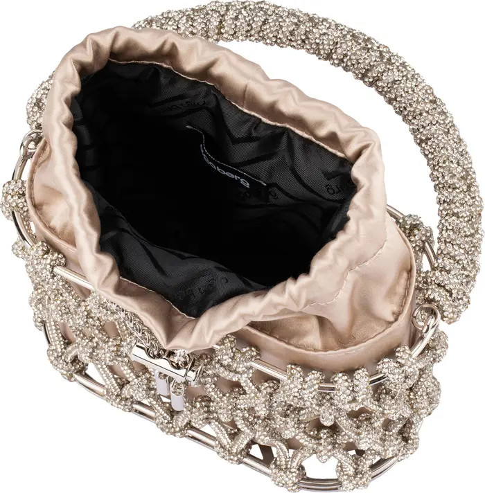 Olga Berg Amelia Crystal Cage Top Handle Bag | Nordstrom | Nordstrom