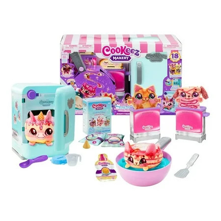 Cookeez Makery Kitchen Collection Pancake Treatz, Toasty Treatz & Freezy Cakez Fridge Playset Bundle | Walmart (US)