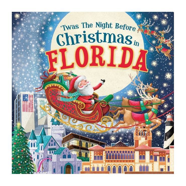 'Twas the Night Before Christmas in Florida - by Jo Parry (Board Book) | Target