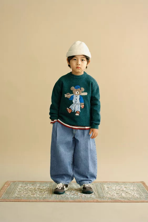 BEAR KNIT SWEATER | Zara US