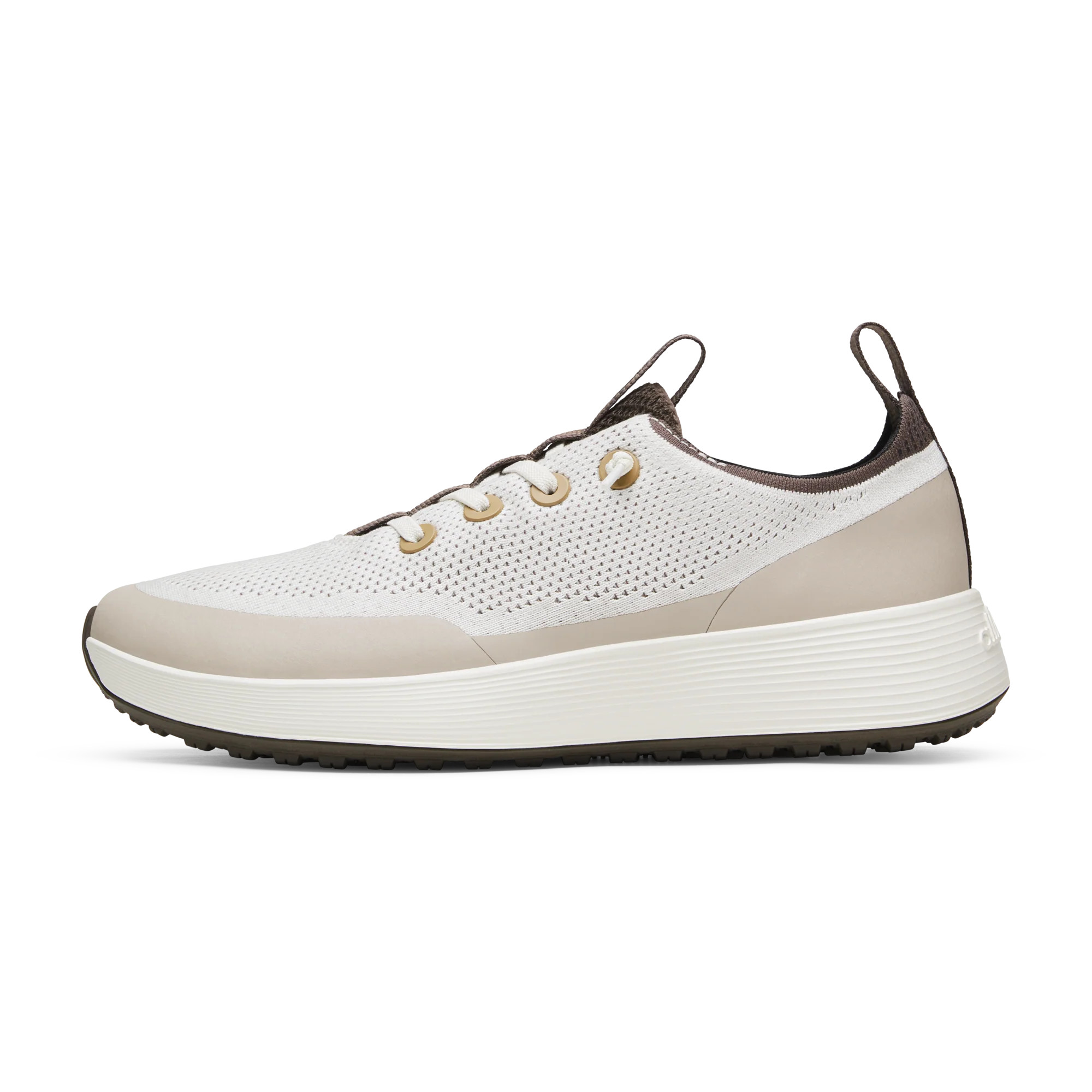 Men's Tree Runner Go - Utility - Natural White/Rustic Brown (Natural W | Allbirds
