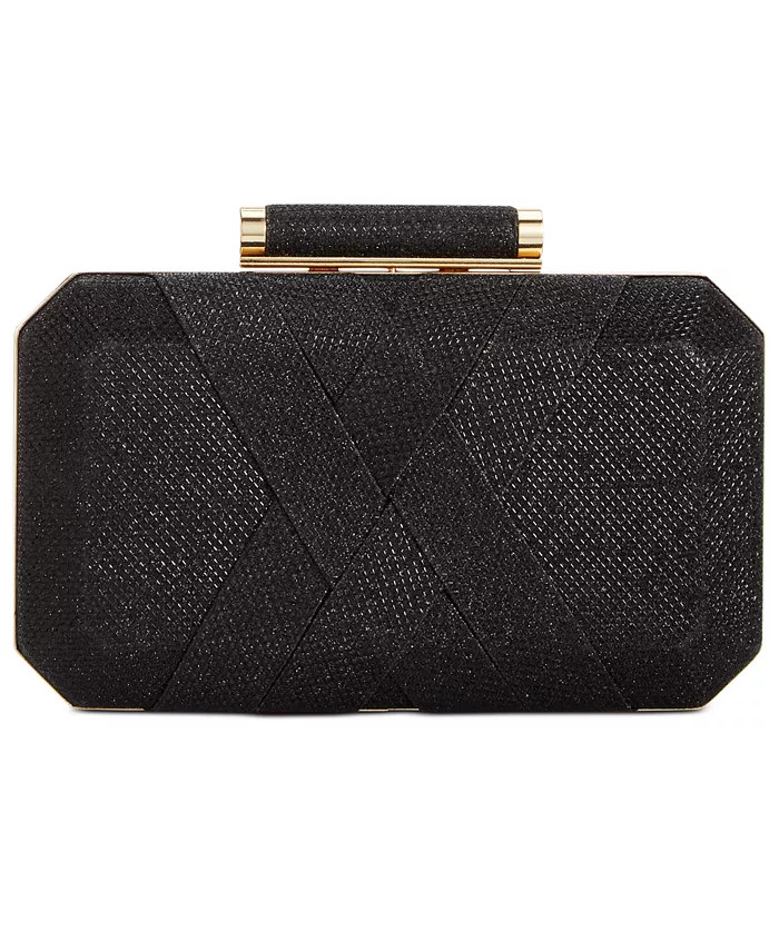 INC International Concepts Lindsayy XX Lurex Clutch, Created for Macy's & Reviews - Handbags & Ac... | Macys (US)