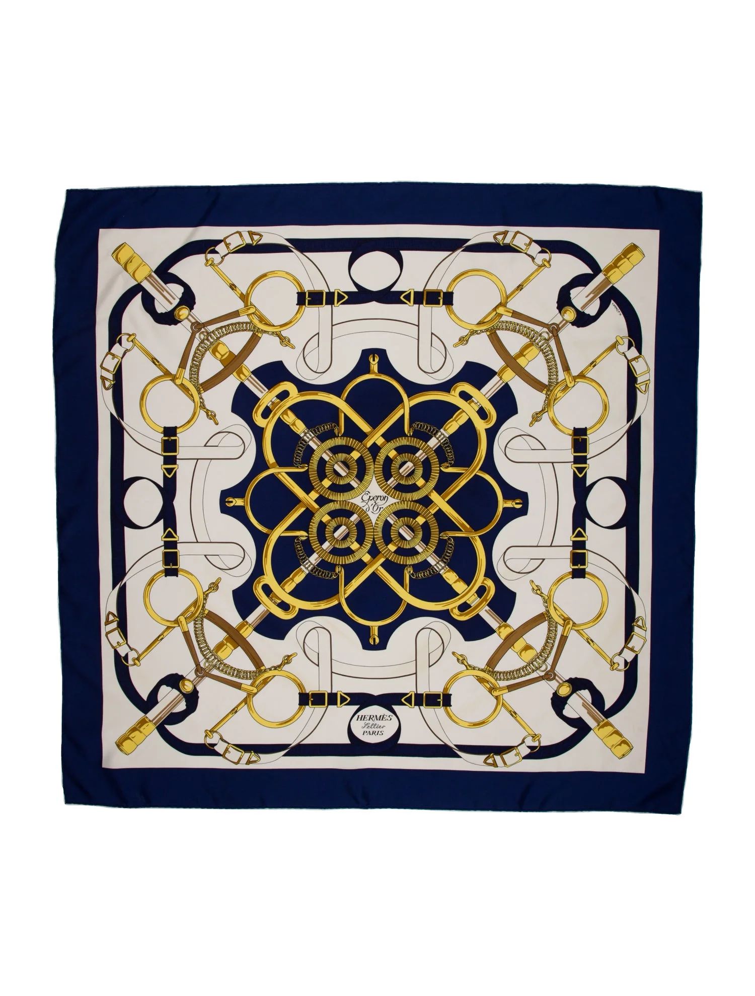 Eperon d'Or Silk Scarf | The RealReal