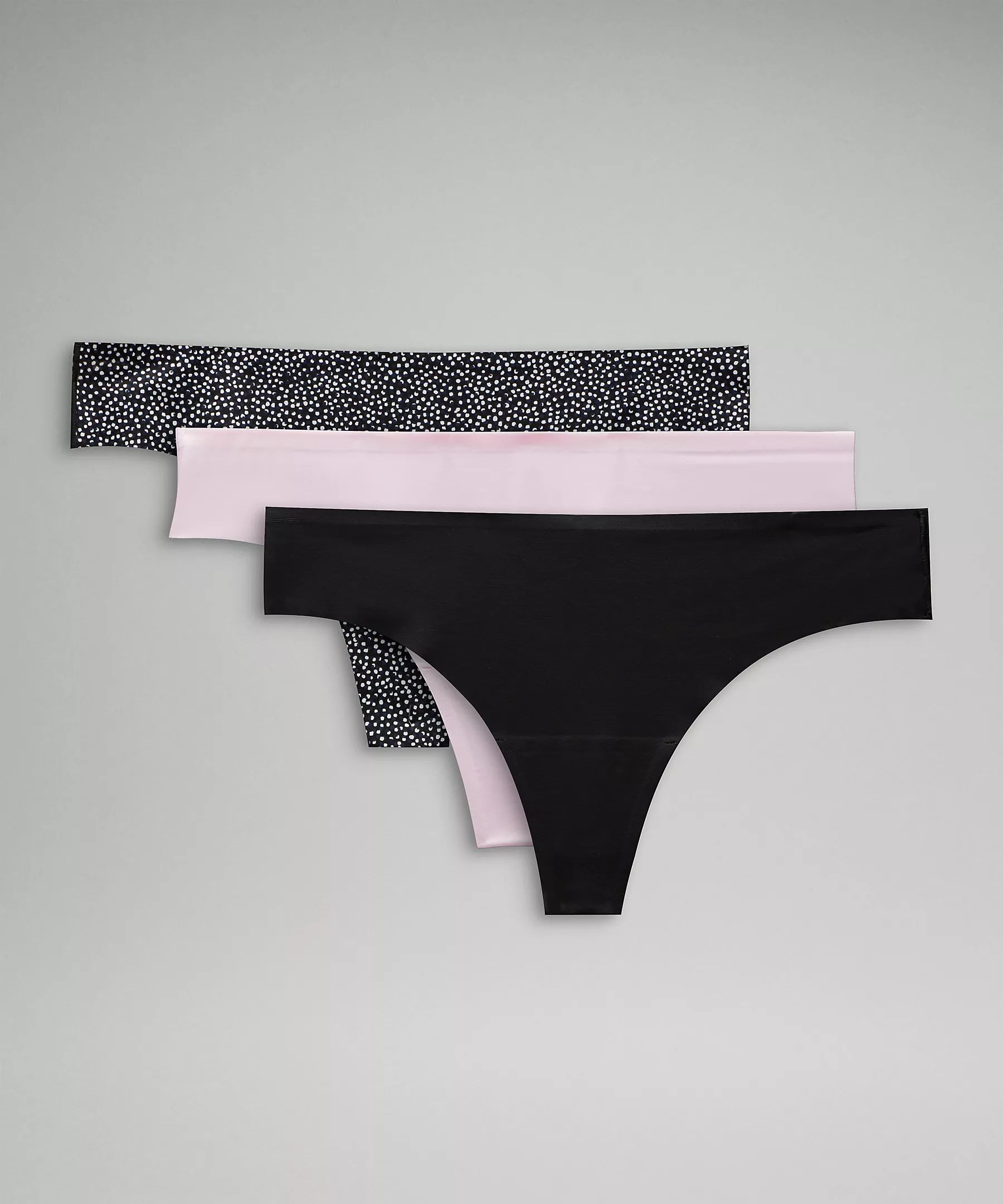 InvisiWear Mid-Rise Thong Underwear *3 Pack | Women's Underwear | lululemon | Lululemon (US)
