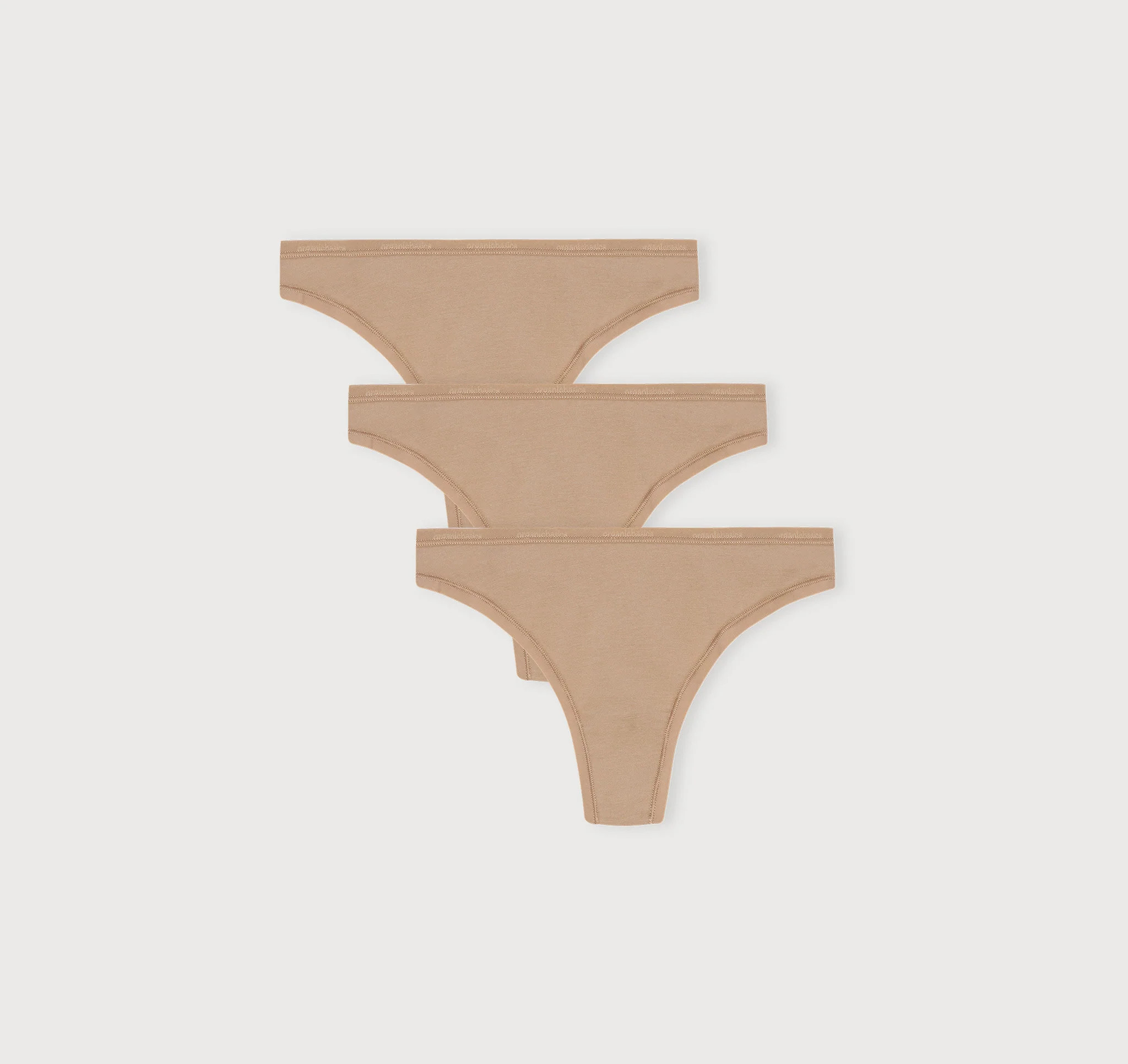 Core Thong 3-Pack | Organic Basics