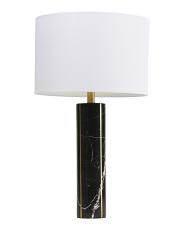 27in Solstice Marble Base Table Lamp | TJ Maxx