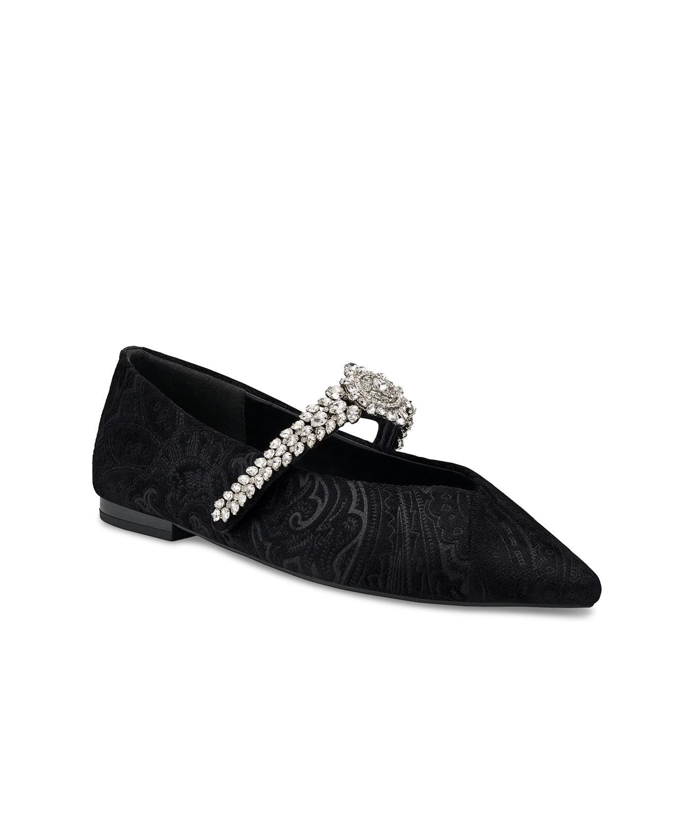 The Goldfinch - Caviar Velvet Jeweled Bracelet | BIRDIES