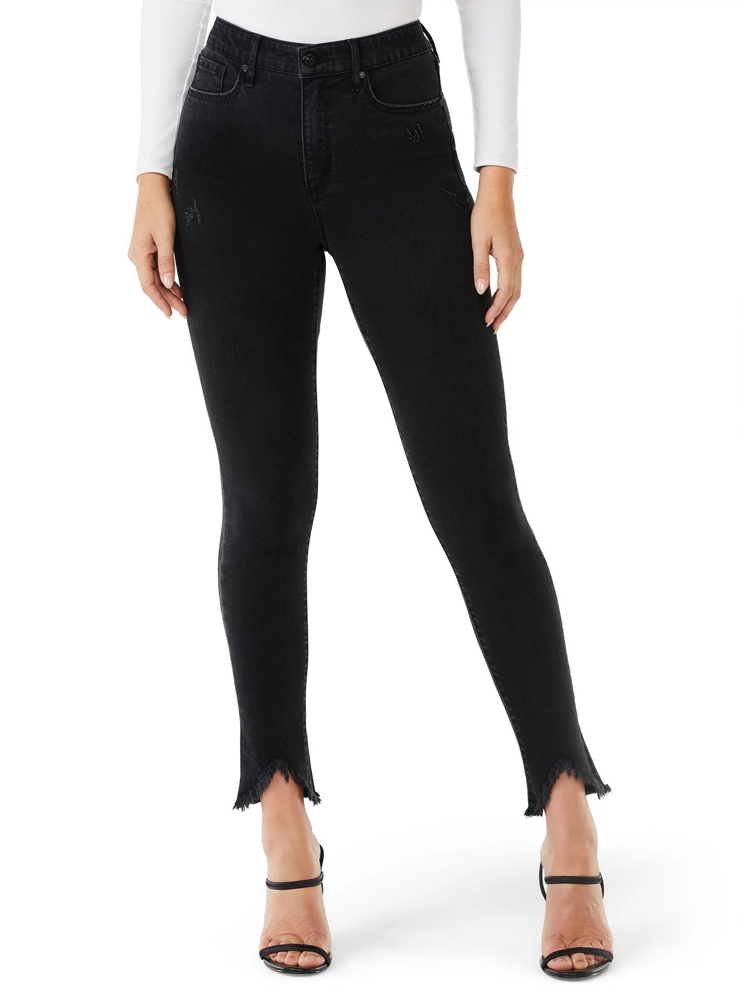 Sofia Jeans by Sofia Vergara Women's Super High-Rise Curvy Ankle Jeans | Walmart (US)