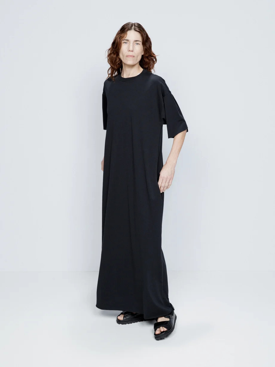 Recycled-yarn cotton-blend maxi T-shirt dress | Matches (UK)
