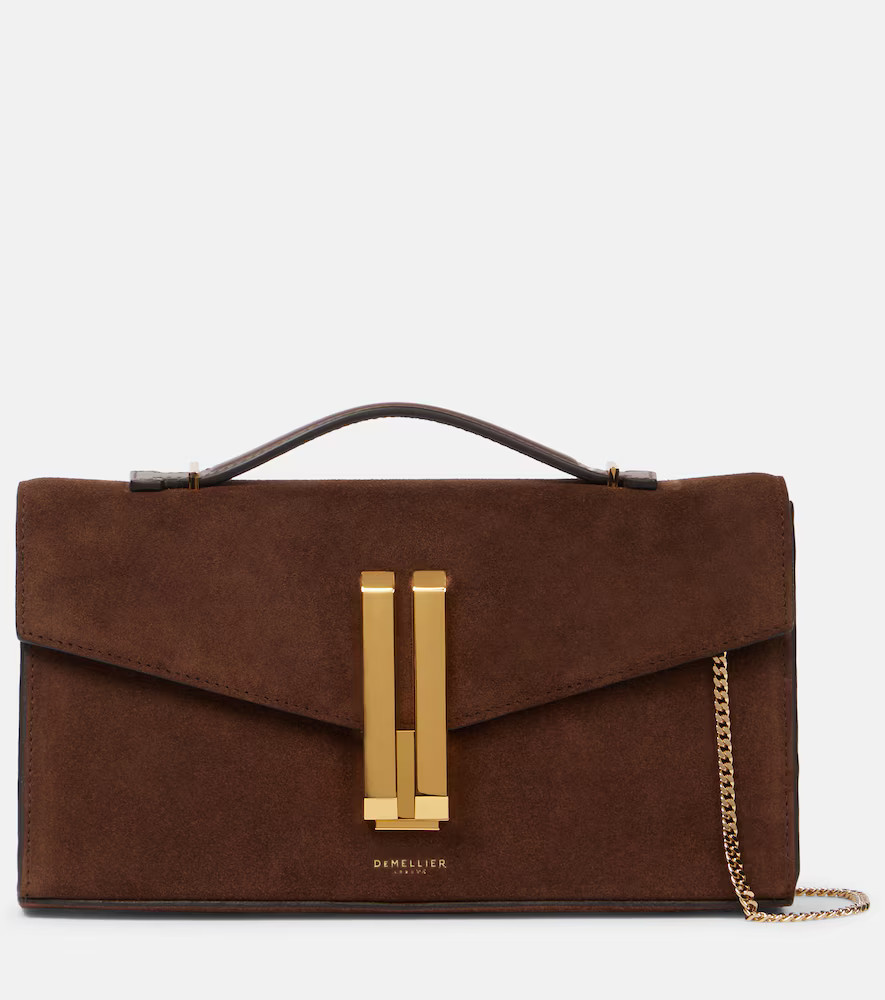 DeMellier Clutch Vancouver in suede | Mytheresa (IT)