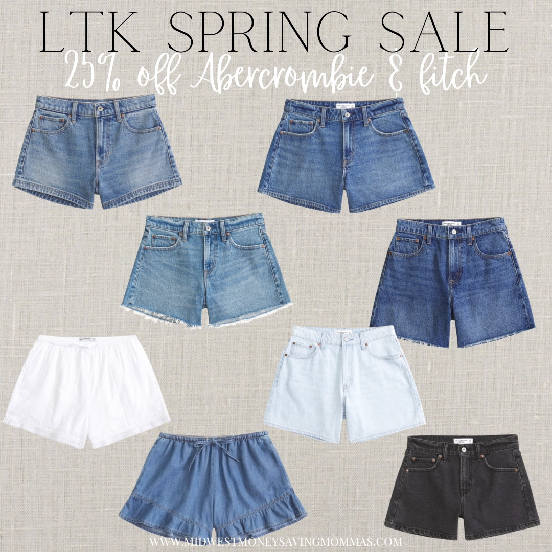 25% off @abercrombie 

LTK Spring Sale  denim shorts  Jean shorts  spring outfits mom shorts  summer outfit 

#LTKmomlife #LTKgrwm #LTKSpringSale