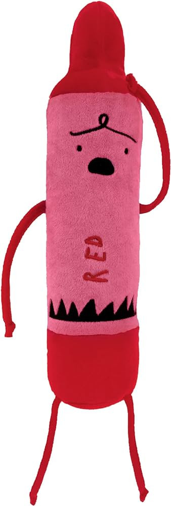 MerryMakers The Day the Crayons Quit Red Soft Plush Crayon Toy, 12-Inch, from Drew Daywalt and Ol... | Amazon (US)