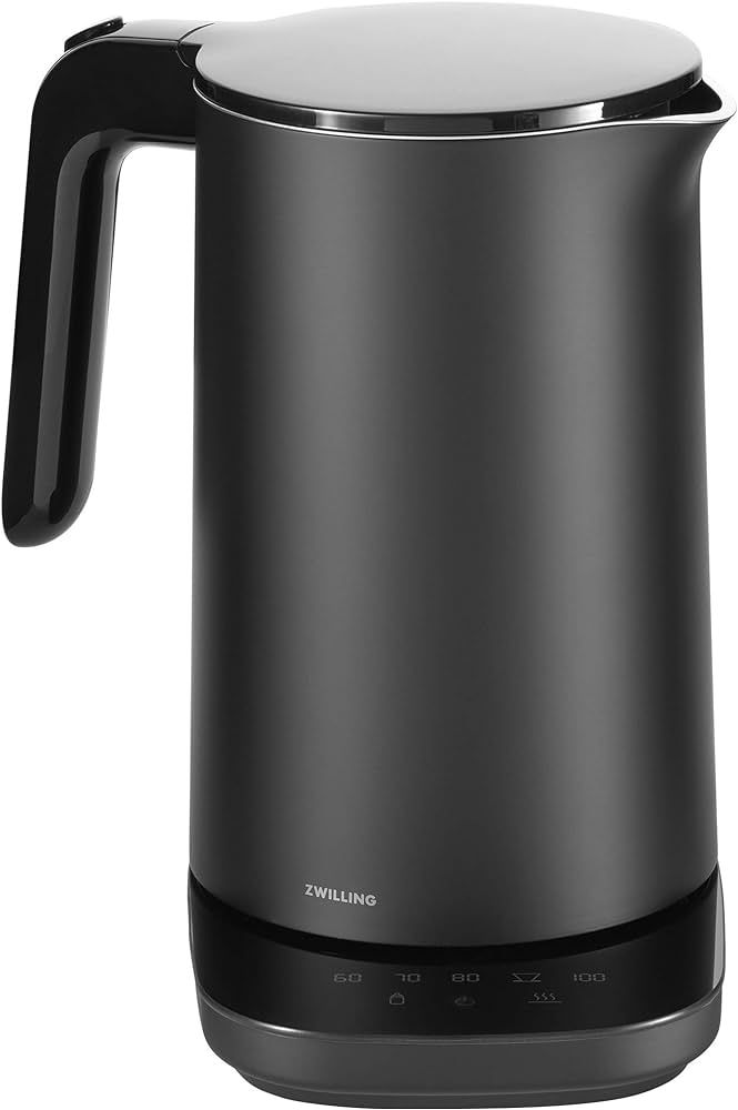 ZWILLING Enfinigy Cool Touch 1.5-Liter Electric Kettle Pro, Cordless Tea Kettle & Hot Water | Amazon (US)