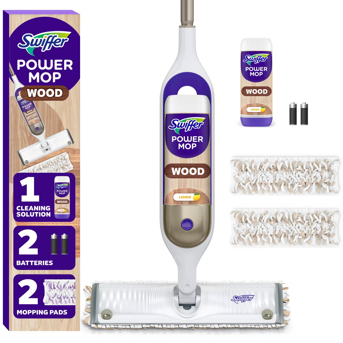 Swiffer Power Mop Wood Mop Kit for Wood Floor Cleaning | Target