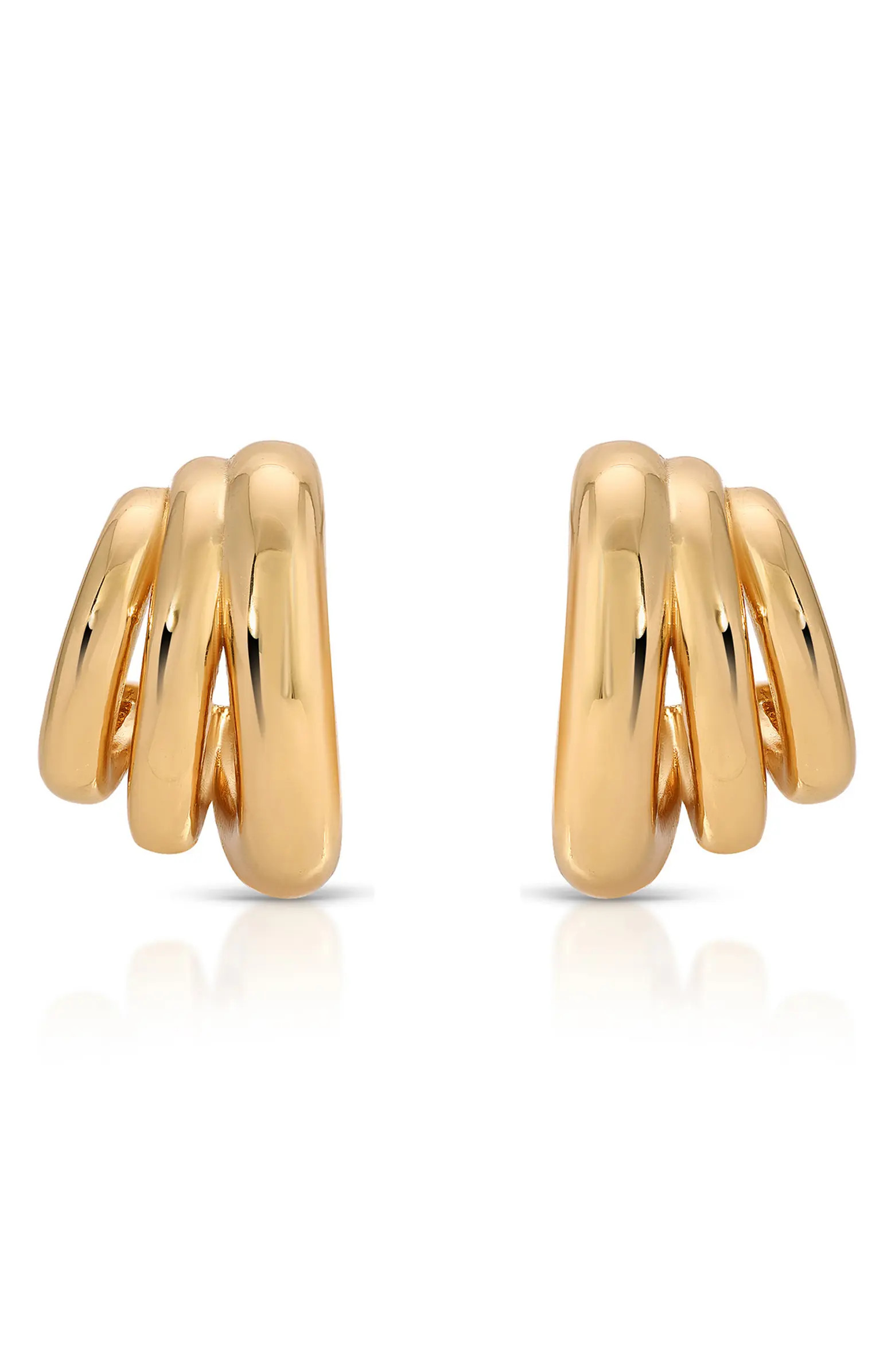 Rooted Vines Small Hoop Earrings | Nordstrom