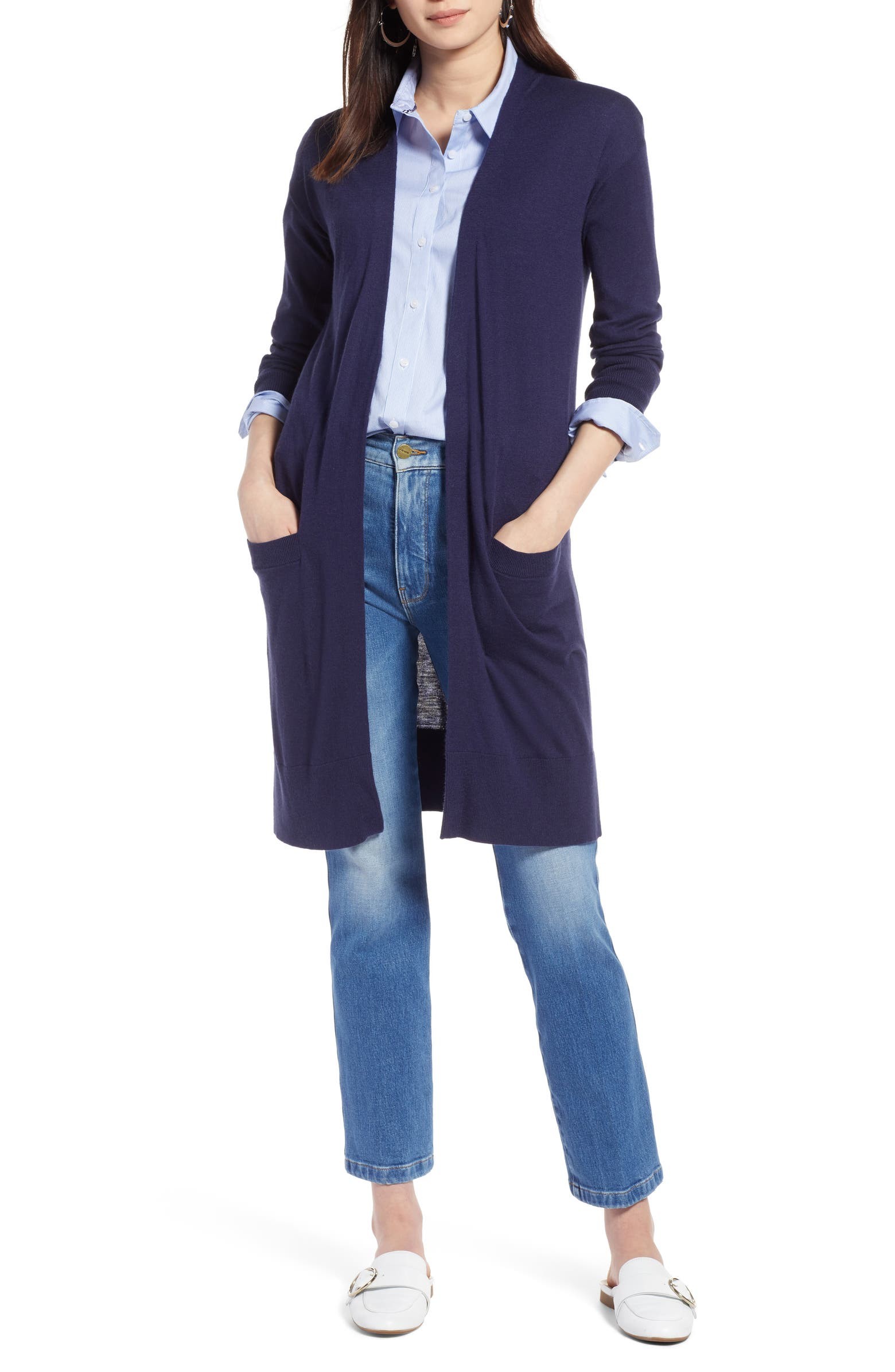 Open Front Pocket Cardigan | Nordstrom