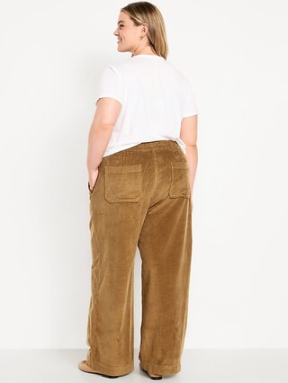 High-Waisted Pull-On Corduroy Pants | Old Navy (US)