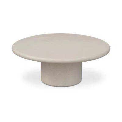 Rinelle Outdoor Coffee Table Cream | Wayfair North America