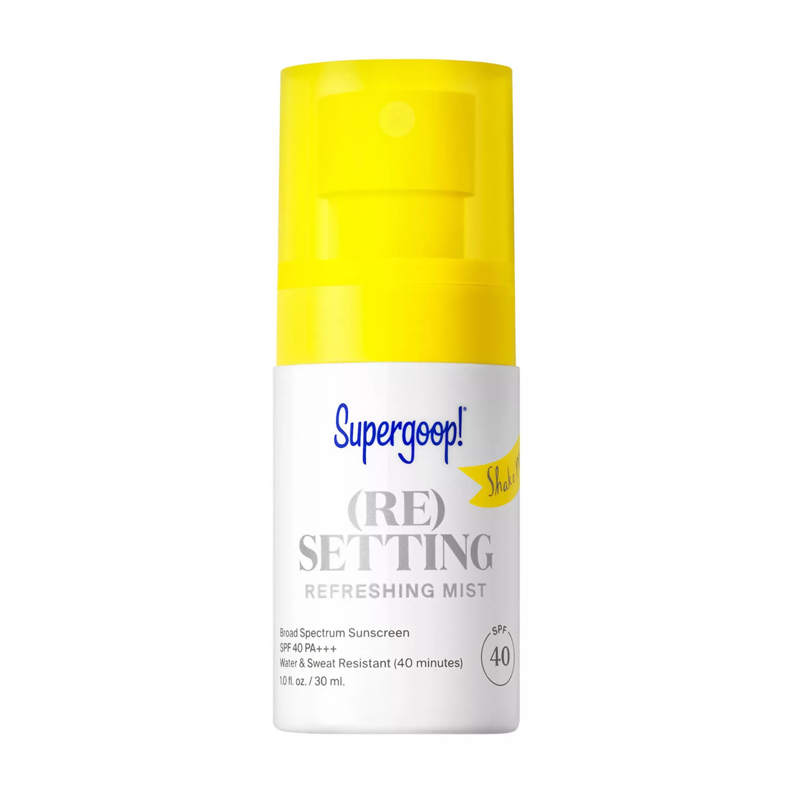 Supergoop! (Re) Setting Refreshing Mist Sunscreen SPF 40, Size: 1 Oz, None | Kohl's