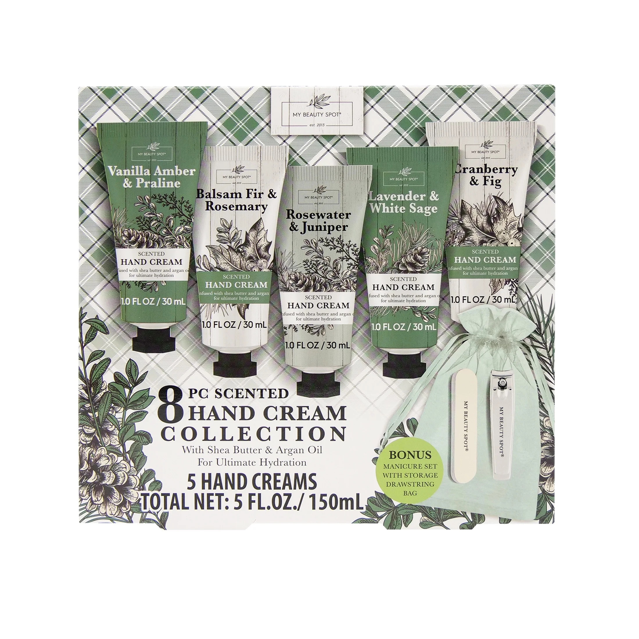 Tuscan Hills Scented Hand Cream Collection, Assorted Fragrances, 1 fl oz, 8 Piece | Walmart (US)