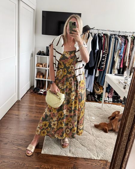 Felt like summer here today, perfect day to break out this cool and comfy under $100 midi dress ☀️ 


#LTKSeasonal #LTKitbag #LTKfindsunder100