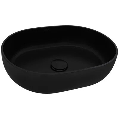 Ruvati 19-inch epiStone Solid Surface Modern Bathroom Vessel Sink | Wayfair North America