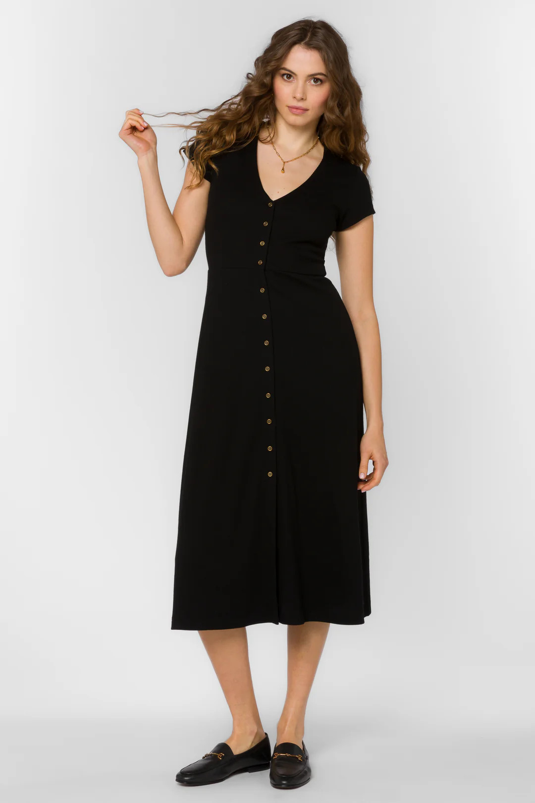 Lakelyn Black Dress | Velvet Heart Clothing