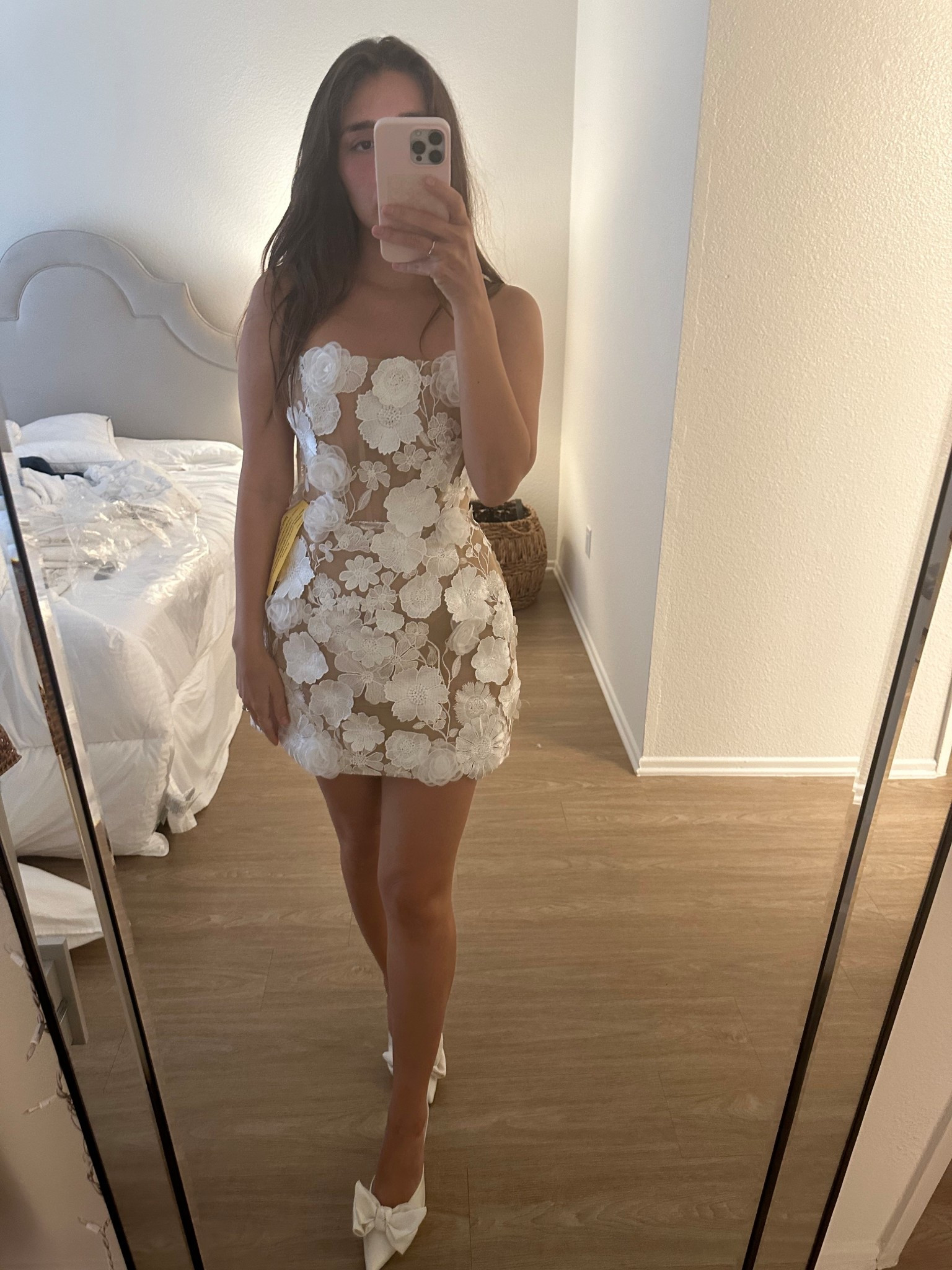 For the bride who wants classic with a twist 🤍 Wore this to one of my bridal events and felt so effortlessly elegant. Linked it for your wedding wardrobe. #bridalshower #weddingevents #bridal

#LTKWedding