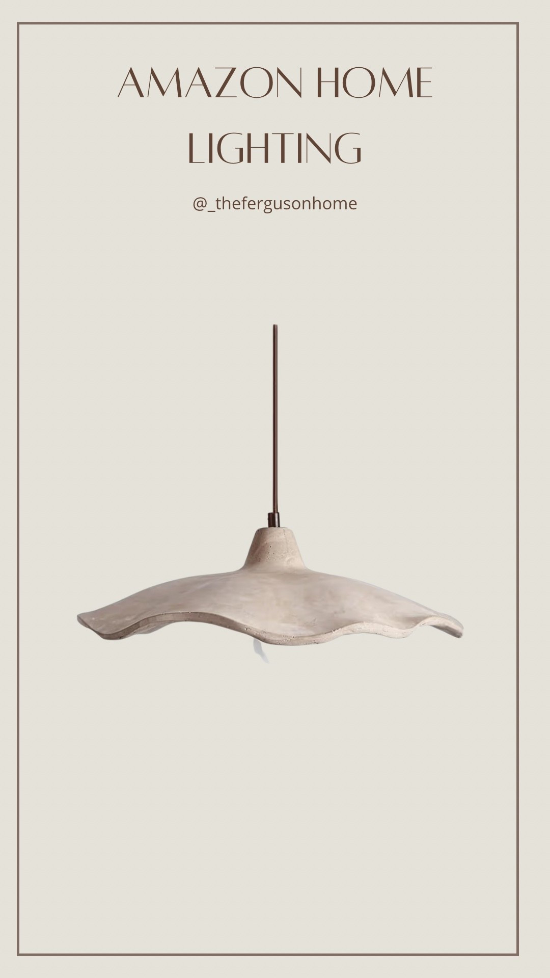 This organic pendant light is sooo pretty 🤩

#LTKHome