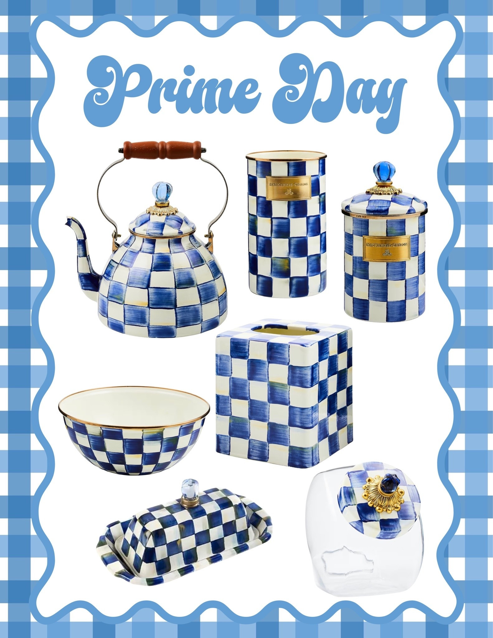 Mackenzie Childs blue and white royal check on prime day deals!

#LTKSaleAlert #LTKHome