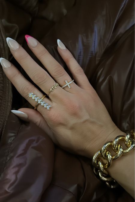 Mob wife vibes for my right hand jewelry today 

#LTKGiftGuide #LTKstyletip #LTKMostLoved