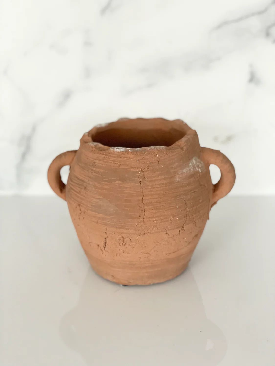Vintage "Found" Terracotta Clay Planter/Vase | Ada + East