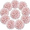Flojery Silk Hydrangea Heads Artificial Flowers Heads with Stems for Home Wedding Decor,Pack of 1... | Amazon (US)