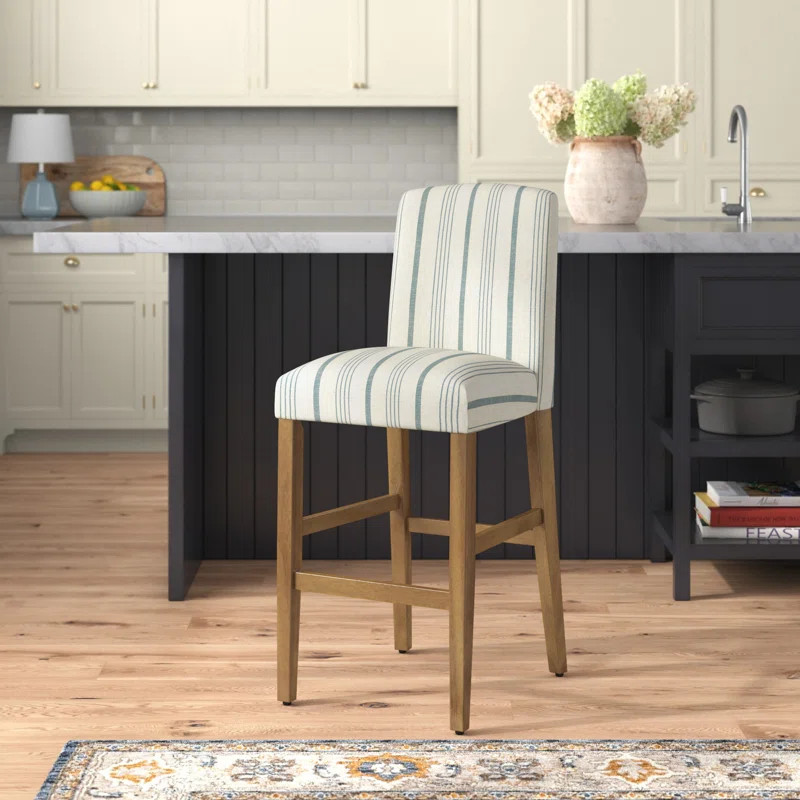 Fleuriel Upholstered Counter Stool | Wayfair North America