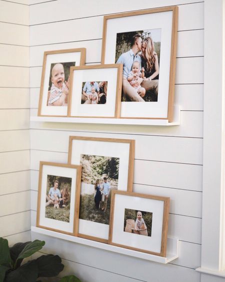 Wall gallery picture gallery matted frames on sale at target! Wall photo picture ledge from Amazon, family photo display entry sofa, foyer,  home accessories accents and decor, living room bedroom design spring

#LTKstyletip #LTKhome #LTKFind