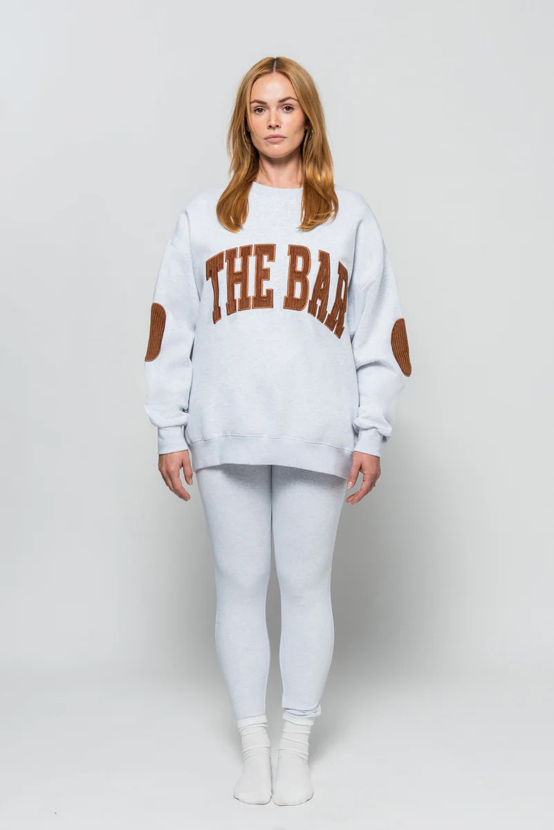 EMBER SWEATSHIRT LT HEATHER GREY / EMBER | The Bar