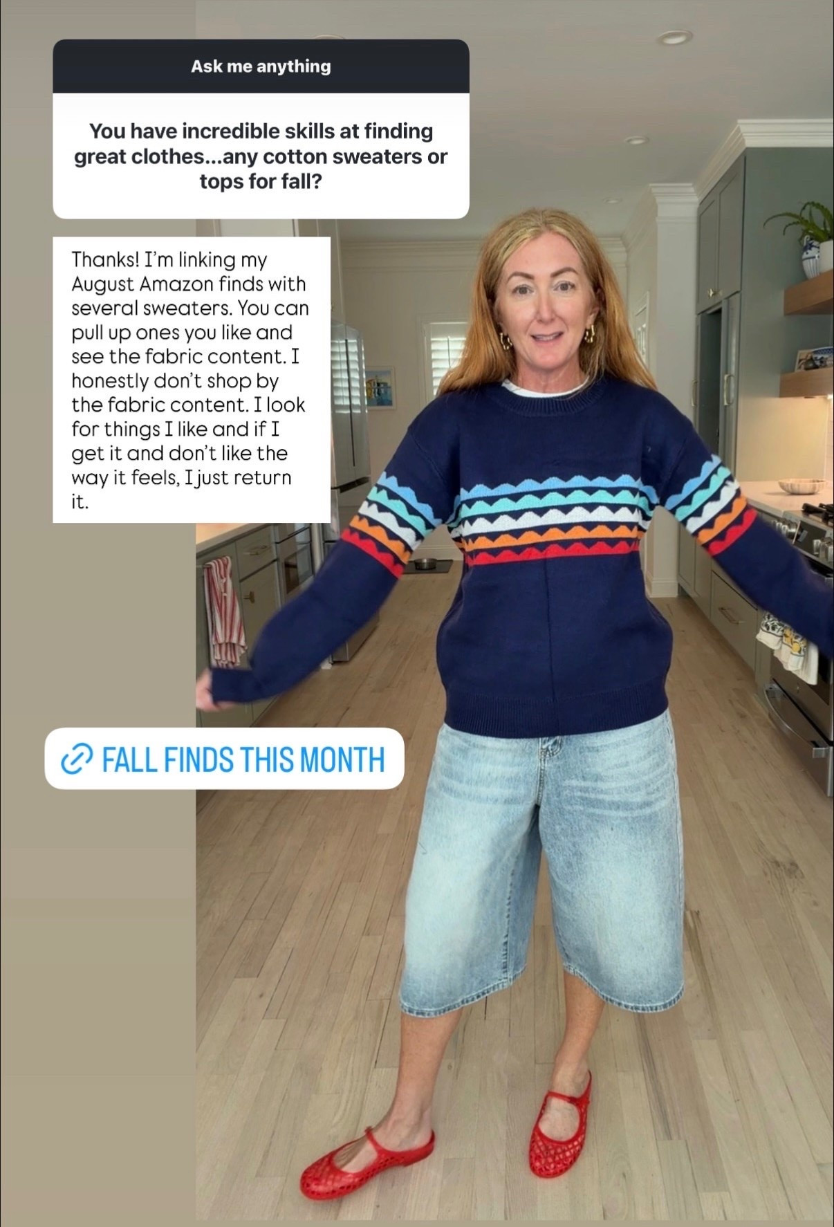 I have found some great fall tops and sweaters for fall. I especially love the colors on this one!

#LTKootd #LTKSeasonal #LTKOver40