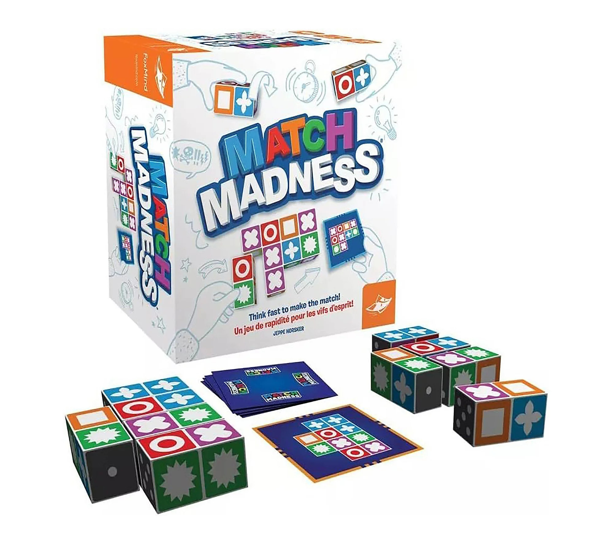 FoxMind Games Match Madness A Pattern Matching Puzzle Game | QVC
