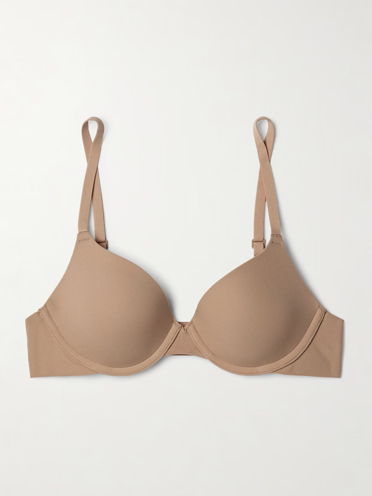 SKIMS - Fits Everybody T-shirt Bra - Clay | NET-A-PORTER (US)