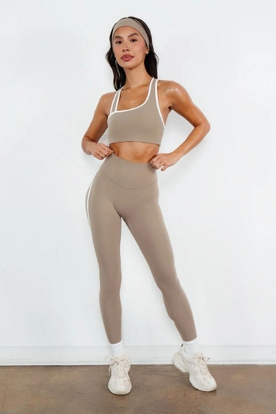 Vitality Cloud II Pant in Cashew Contrast, Women's at Urban Outfitters | Urban Outfitters (US and RoW)