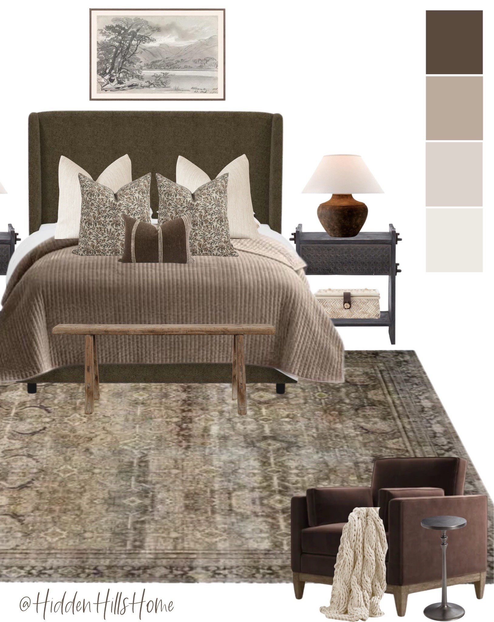 Moody bedroom decor, bedroom inspiration on sale, masculine bedroom design, bedroom mood board, home decor #bedroom 

#LTKSeasonal #LTKHome #LTKSaleAlert