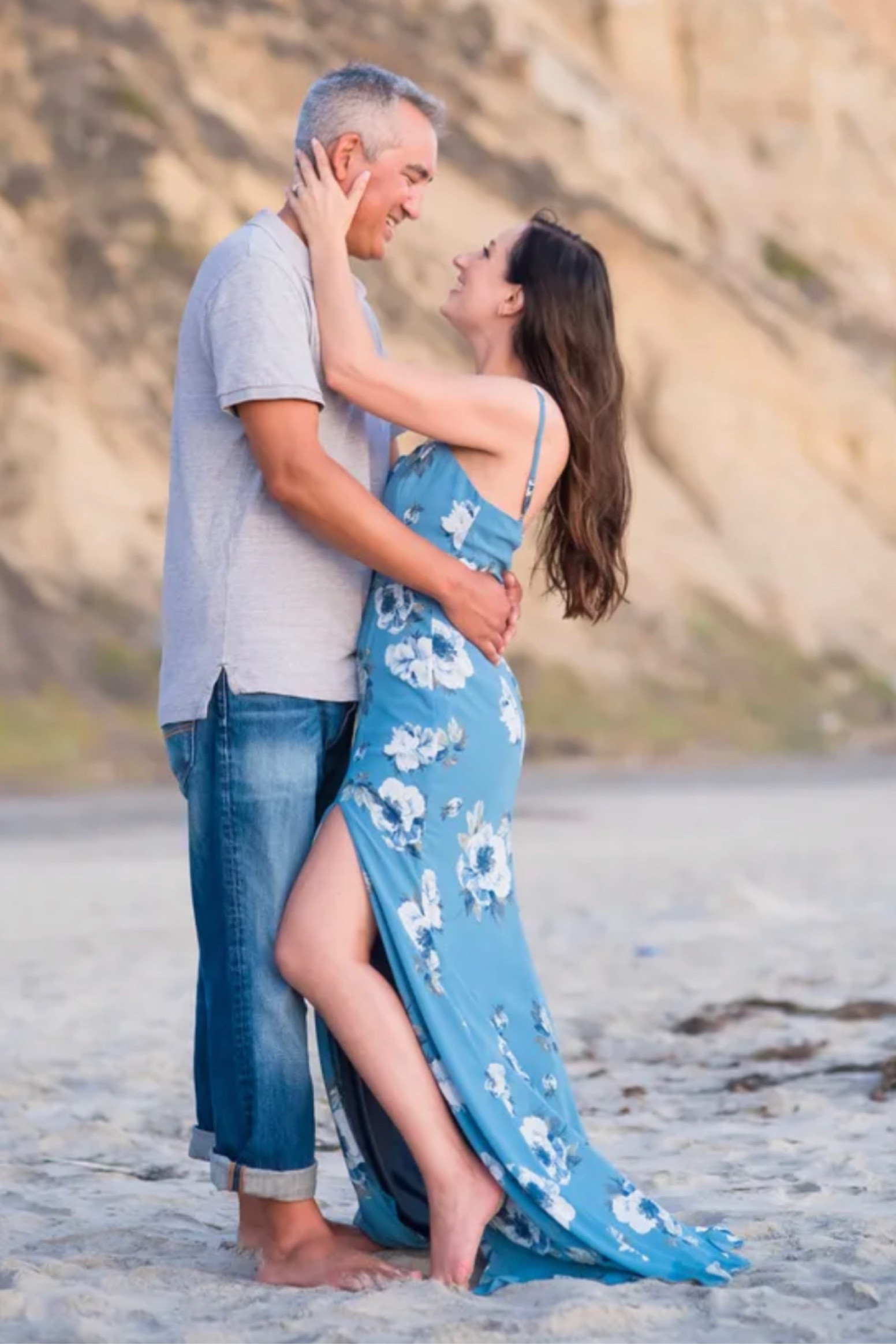 Beach Engagement Photo Dresses