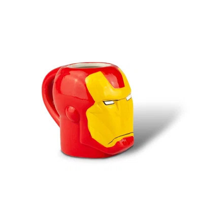 Marvel Collectible | Marvel Iron Man Armored Head 3D Ceramic Mug | 6 Ounces | Wayfair North America