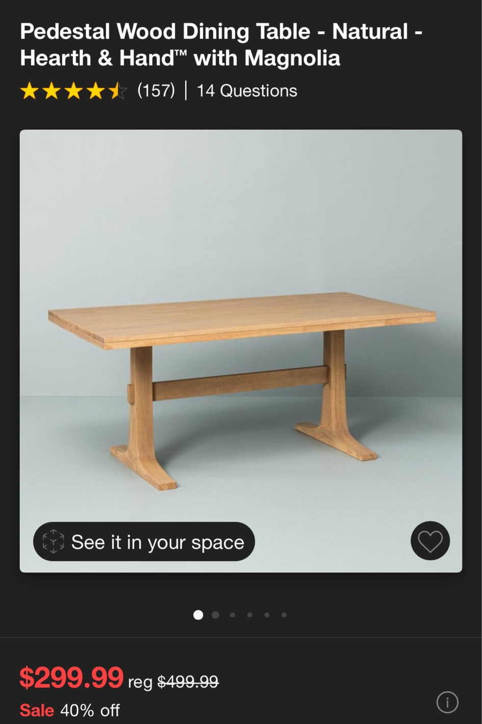 Shop my dinning table on SALE! 

#ltkhome
#heathandhand
#magnoliahomes
#modernorganichome
#farmhousedecor
#dinningtable
#home
#sale
#studiomcgee
#moodyhomedecor

#LTKHome #LTKSaleAlert #LTKSeasonal